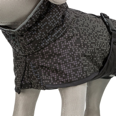 Trixie Dog Coat Limoux Reflect Black / Grey