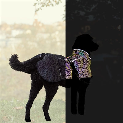 Trixie Dog Coat Limoux Reflect Black / Grey
