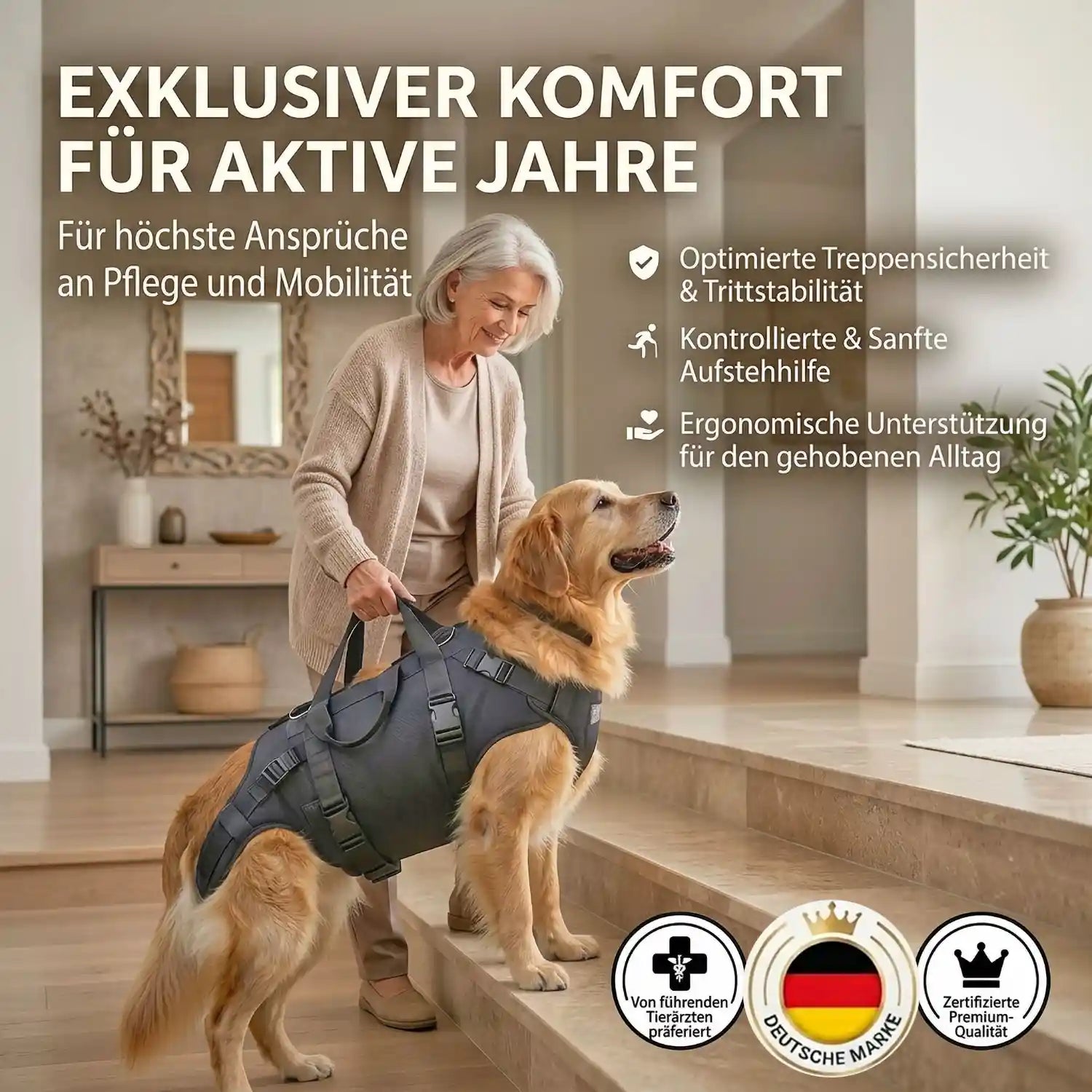 Ganzkörper Tragehilfe für Hunde