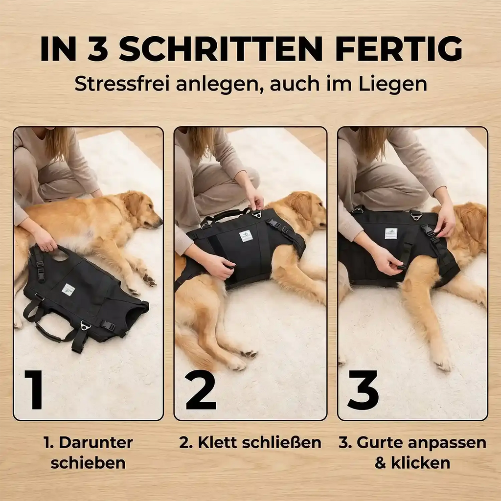 Ganzkörper Tragehilfe für Hunde
