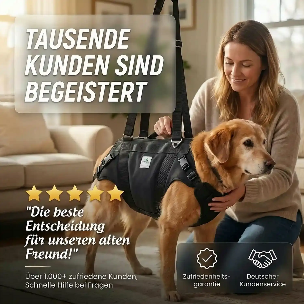 Ganzkörper Tragehilfe für Hunde