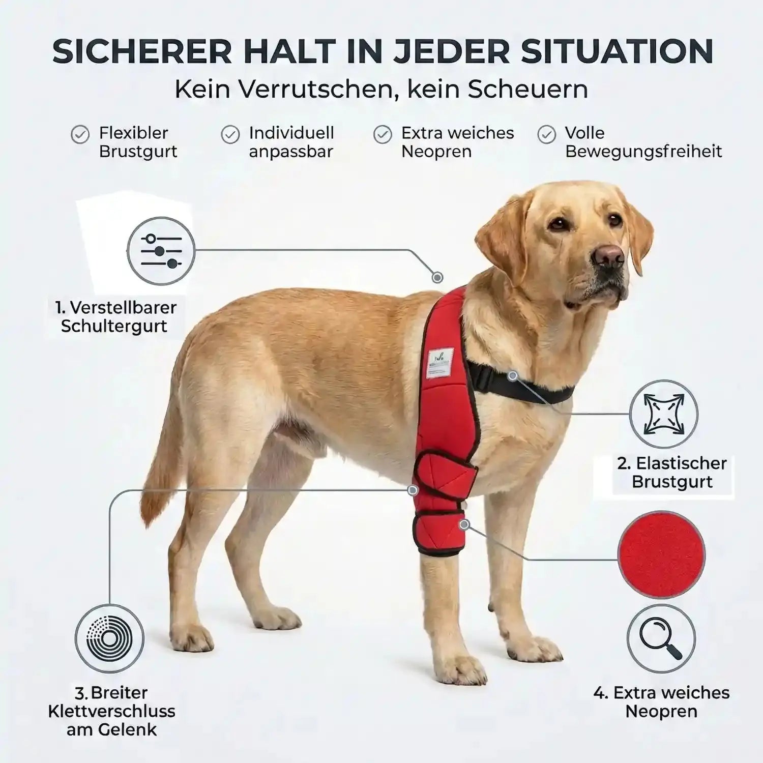 Liegeschwielen Hunde-Bandage