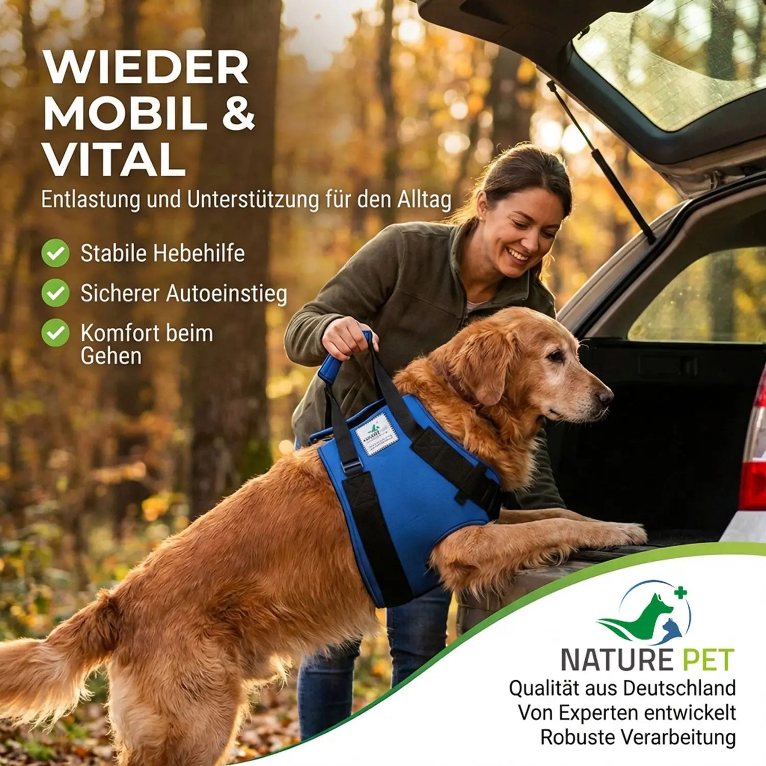 Hunde Tragehilfe (vorne)