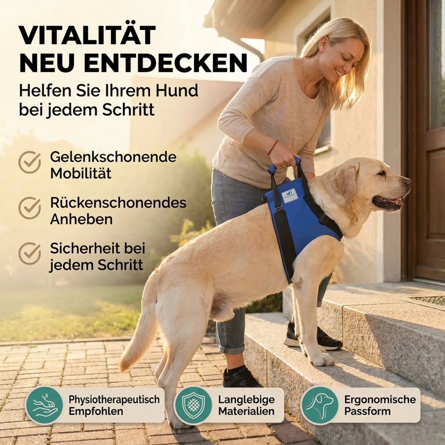 Hunde Tragehilfe (vorne)