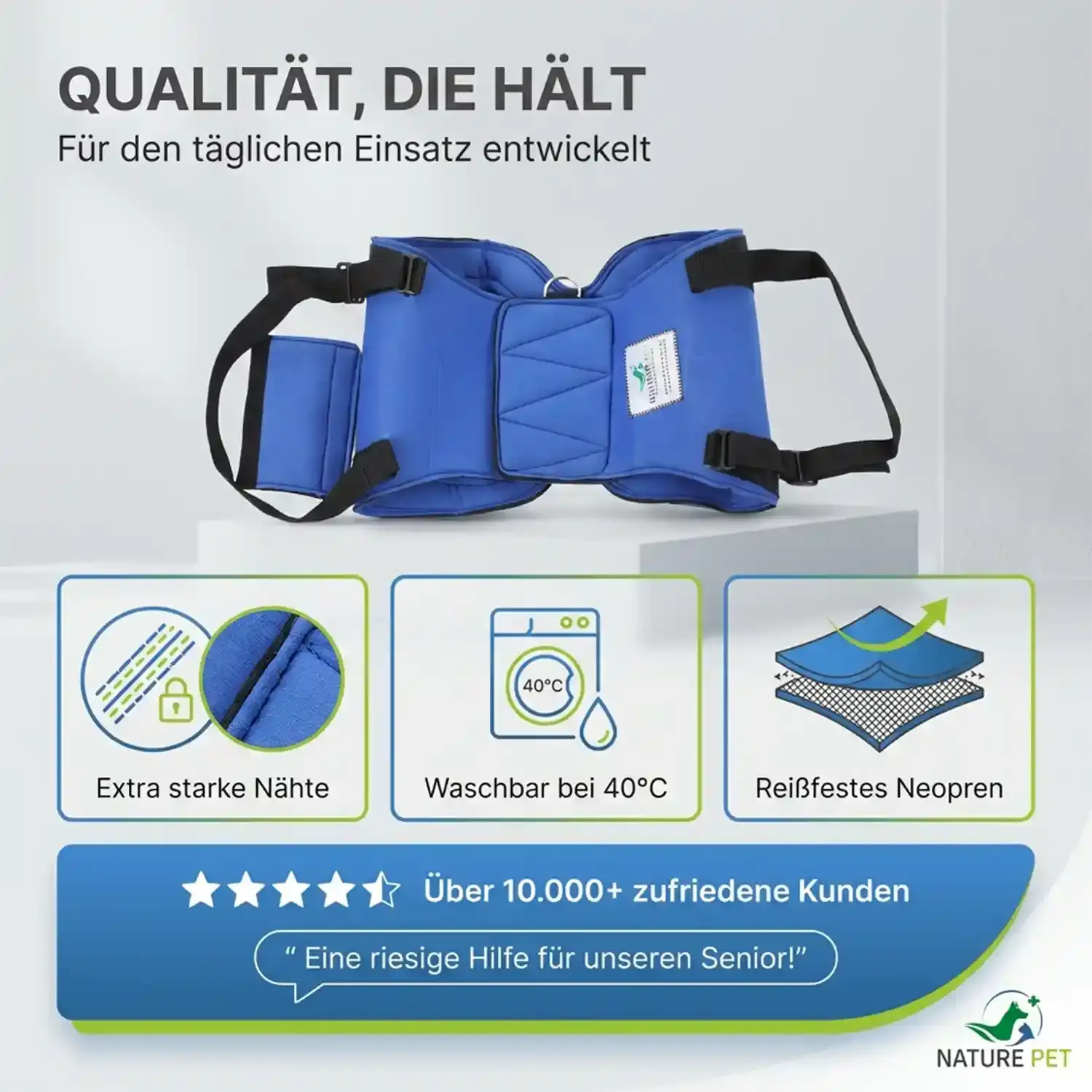 Hunde Tragehilfe (hinten)
